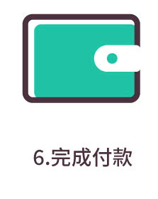 6.完成付款